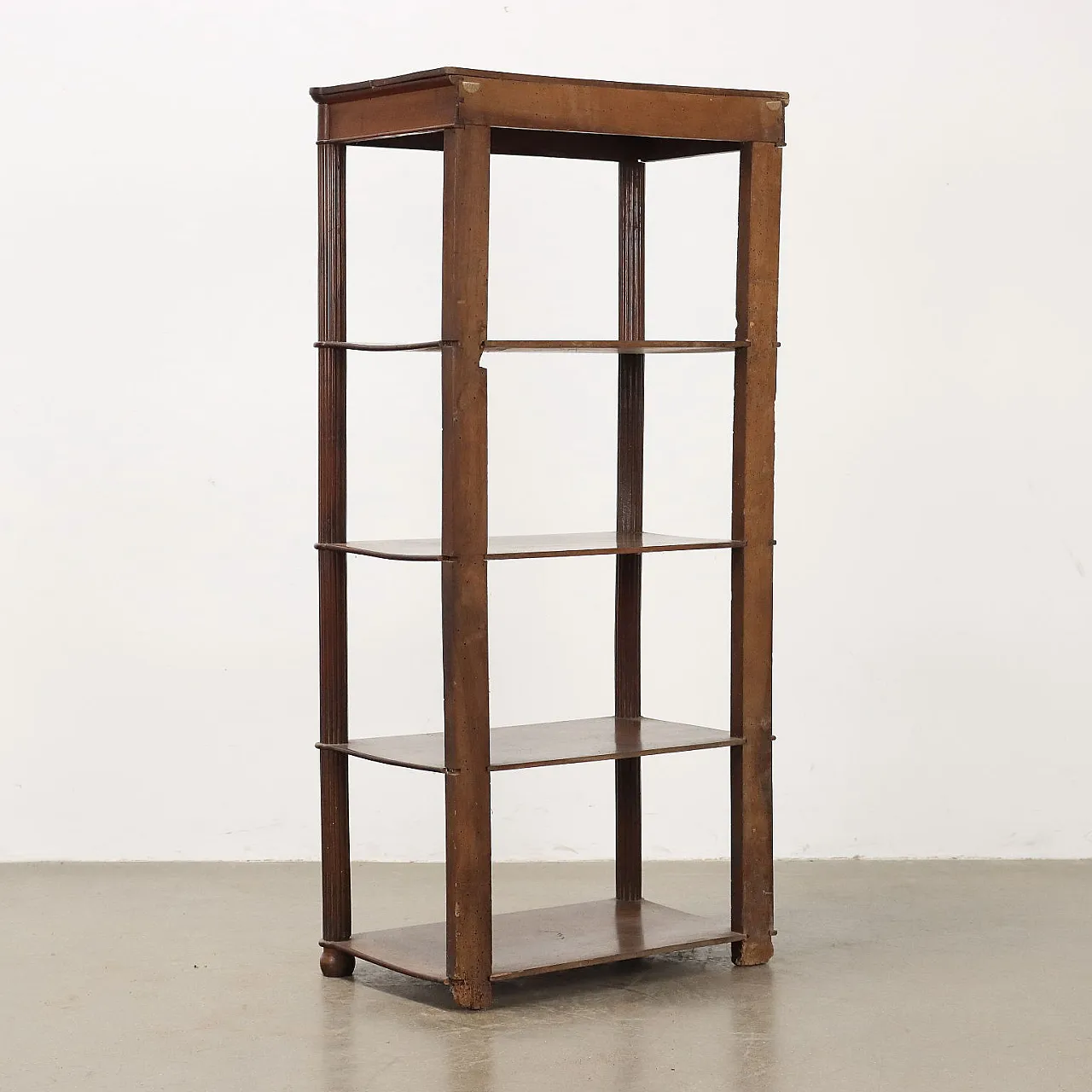 Walnut Restoration Etagere, 19th century 9
