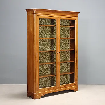 Walnut bookcase, 19th century