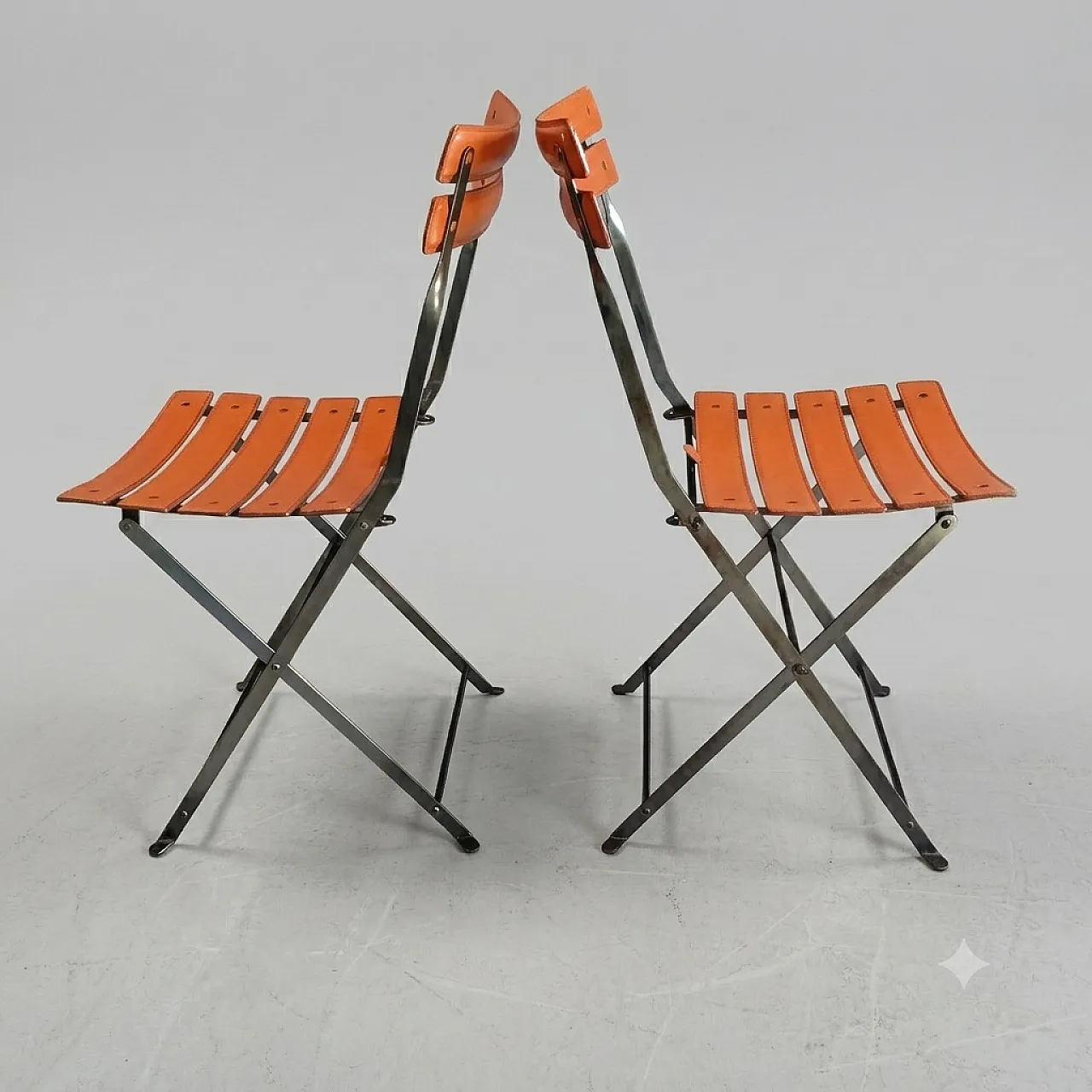 pair of Celestina chairs. M.Zanuso for Zanotta 80s 17