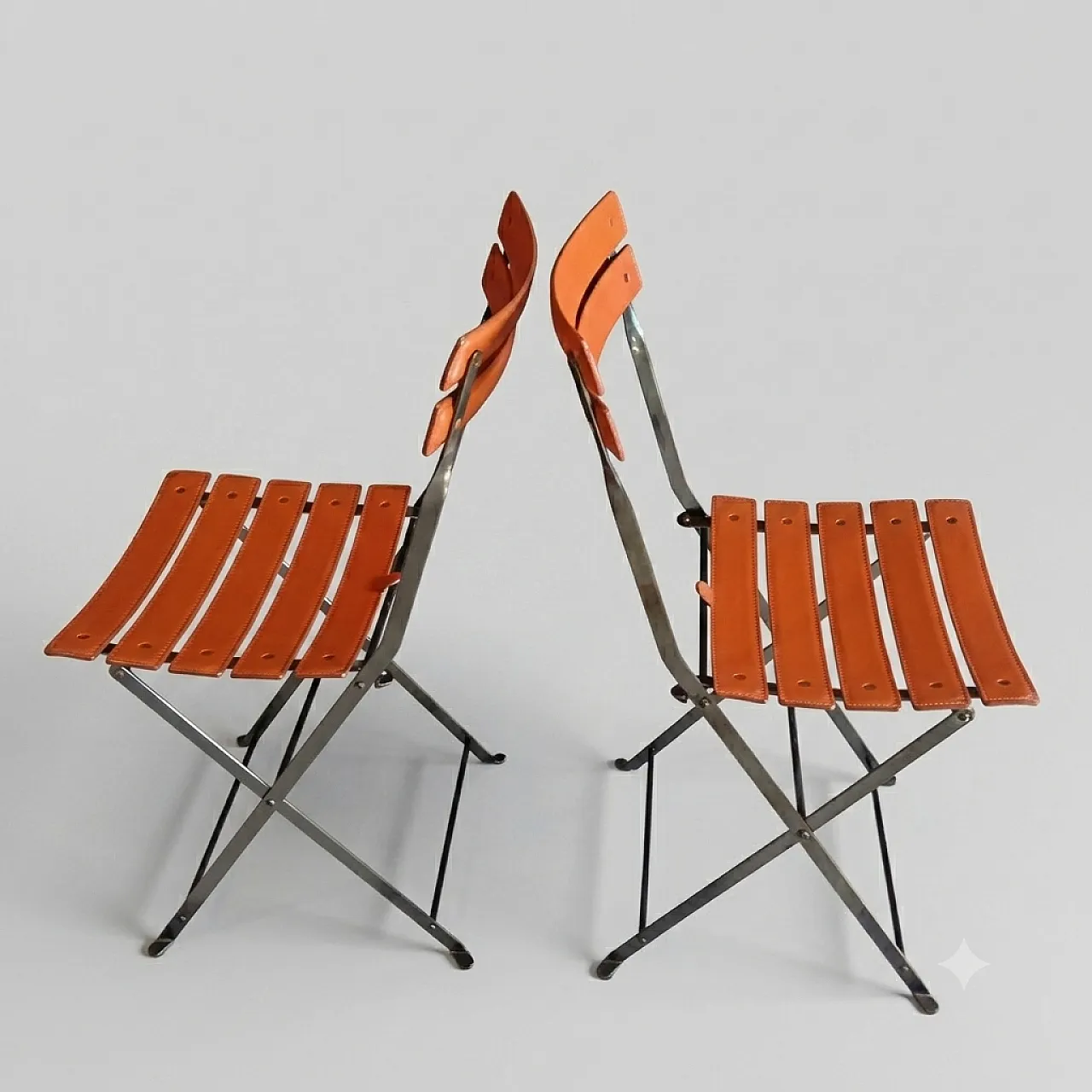 pair of Celestina chairs. M.Zanuso for Zanotta 80s 21