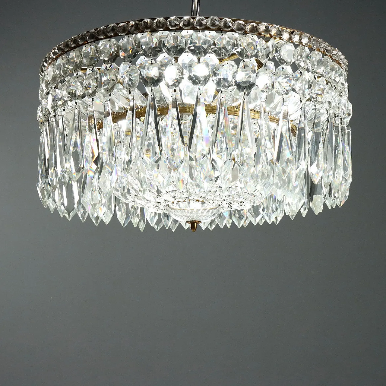 Empire style chandelier, mid-20th century 1