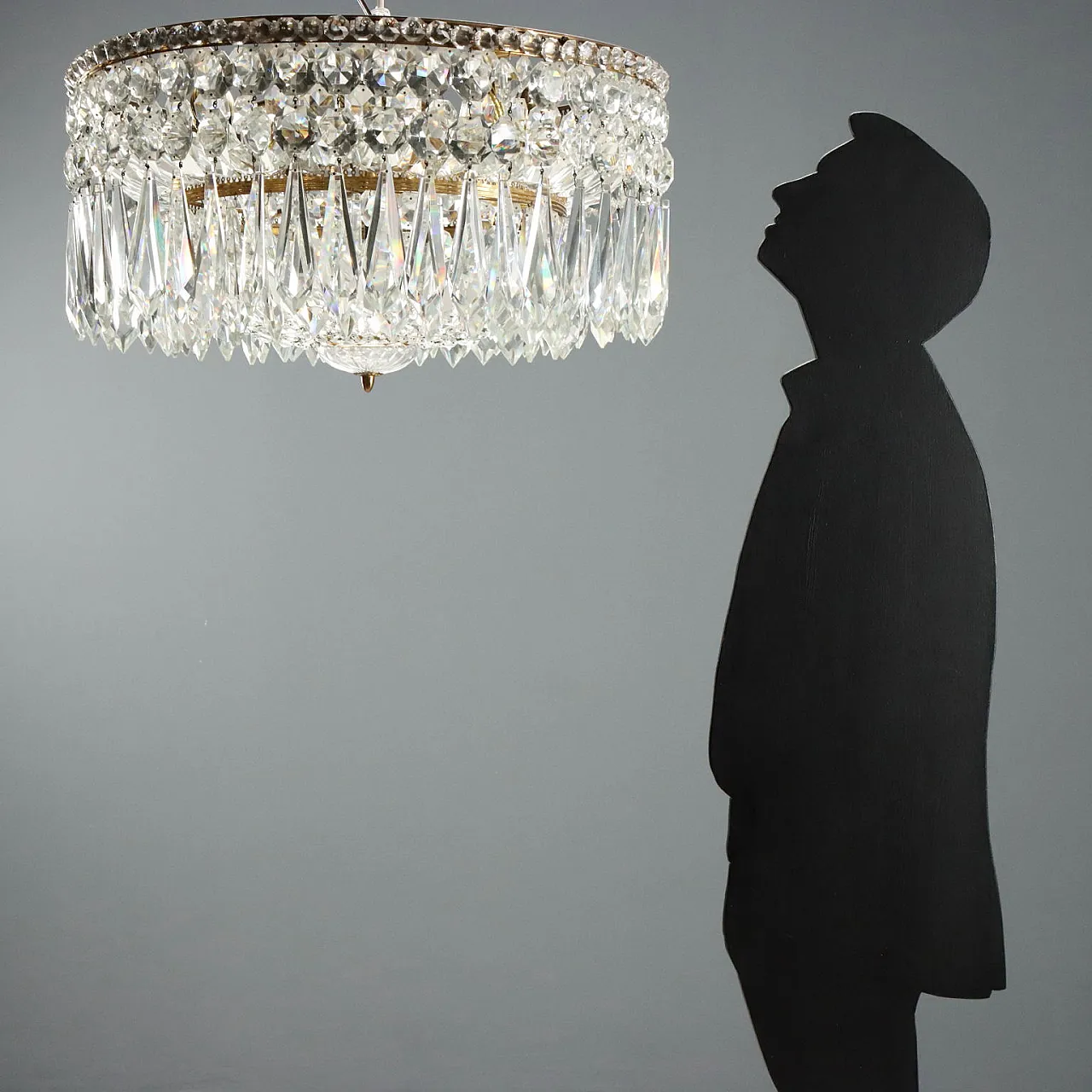 Empire style chandelier, mid-20th century 2