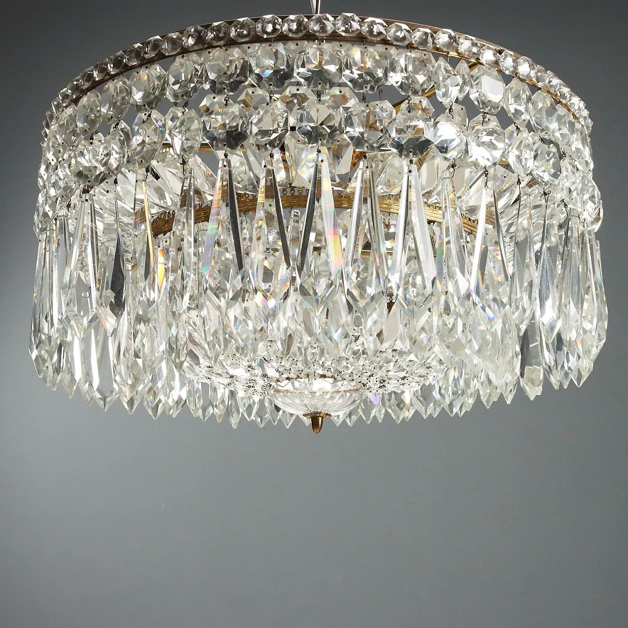 Empire style chandelier, mid-20th century 10