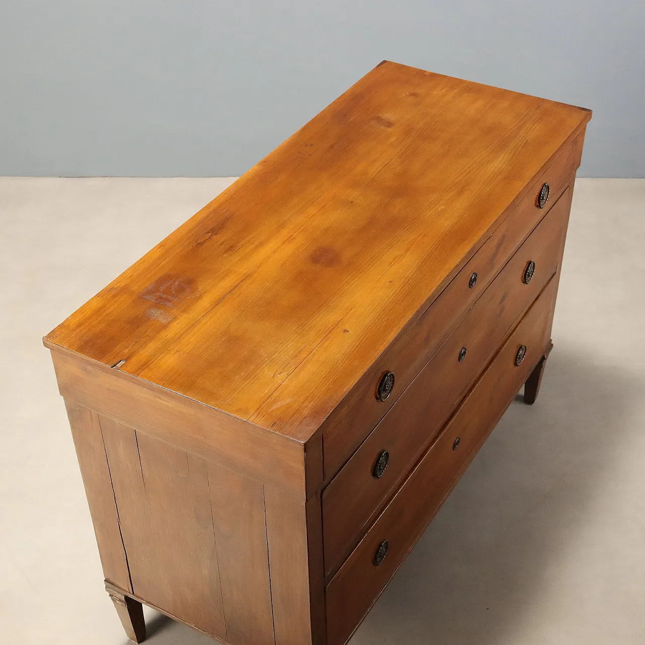 Directoire chest of drawers in walnut, early 19th century 7