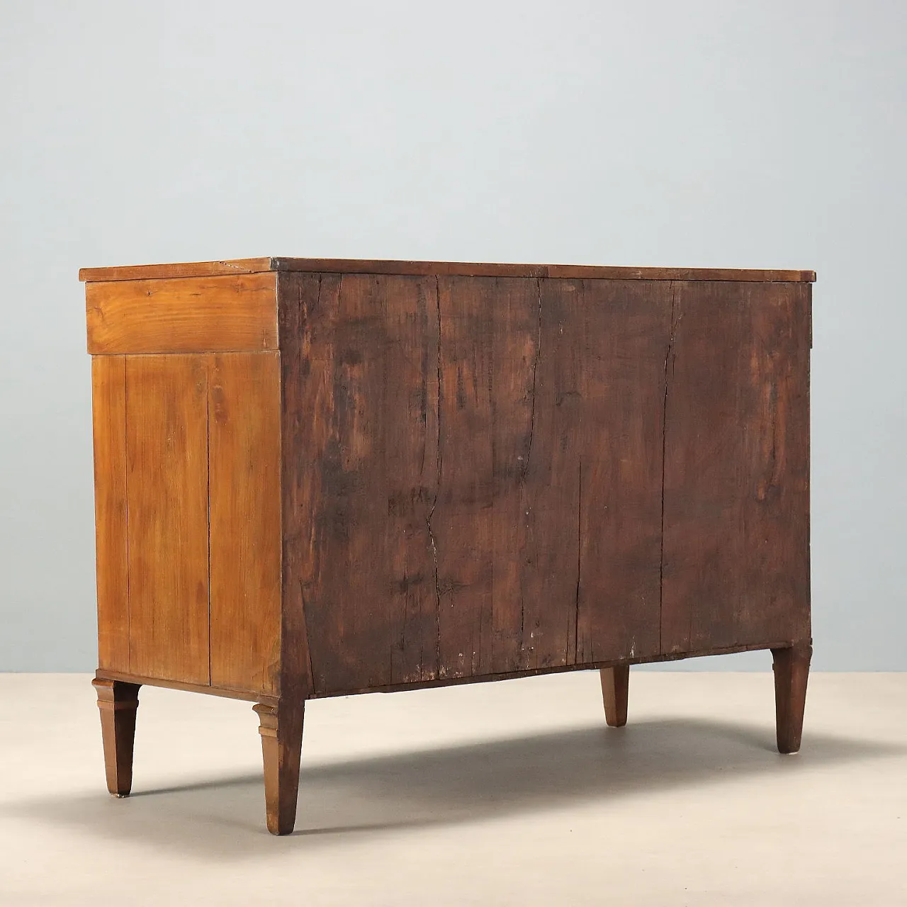 Directoire chest of drawers in walnut, early 19th century 9