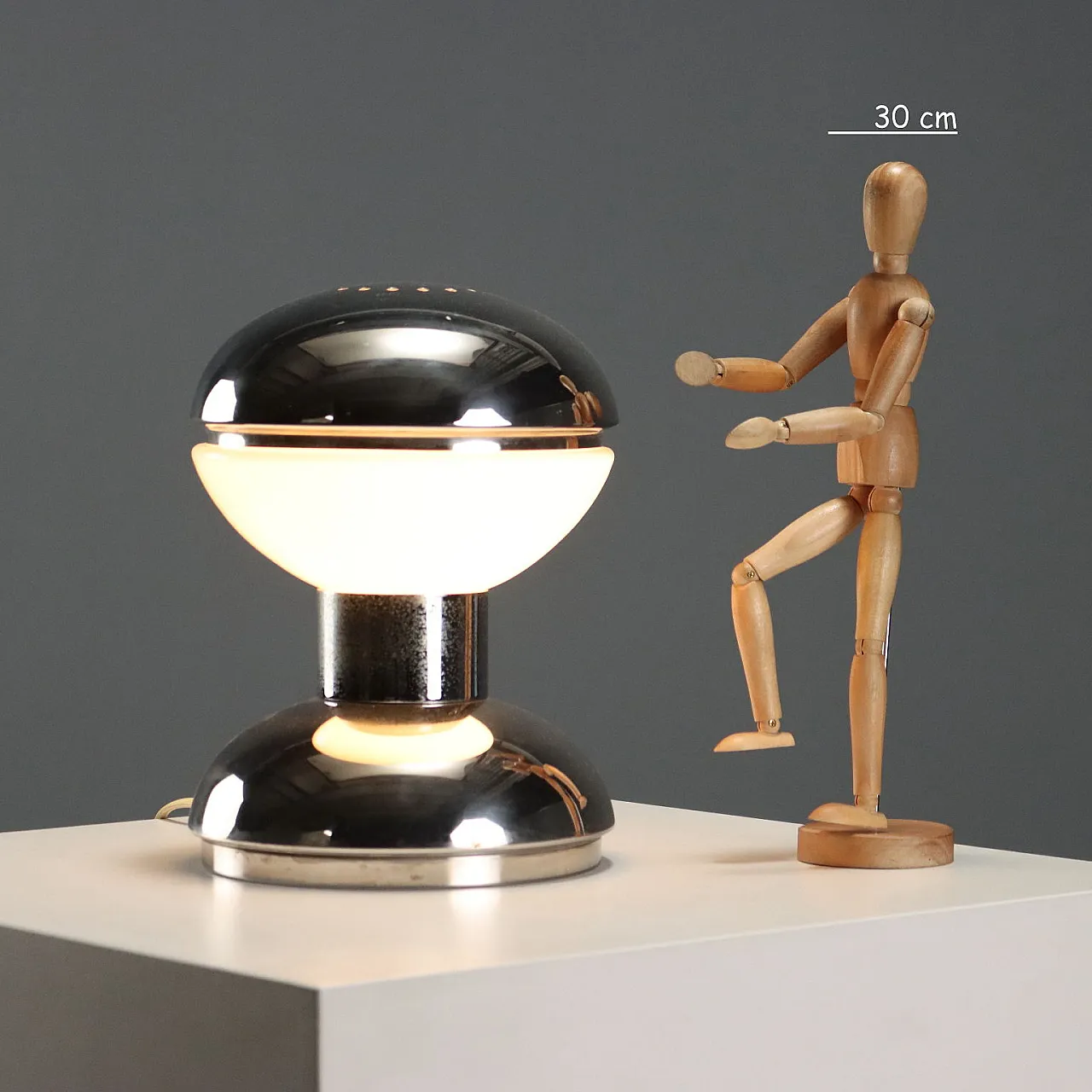 Lampada da tavolo Reggiani, anni '70 3