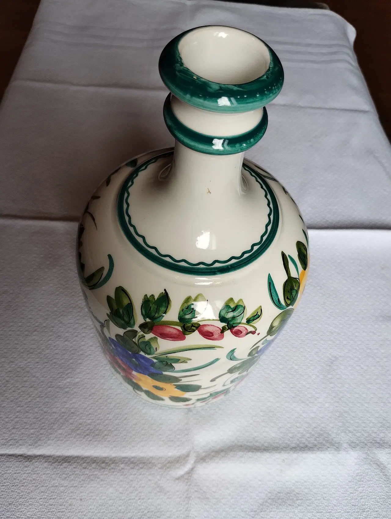 Vaso "Lavenia " in ceramica dipinta a mano, "900 2