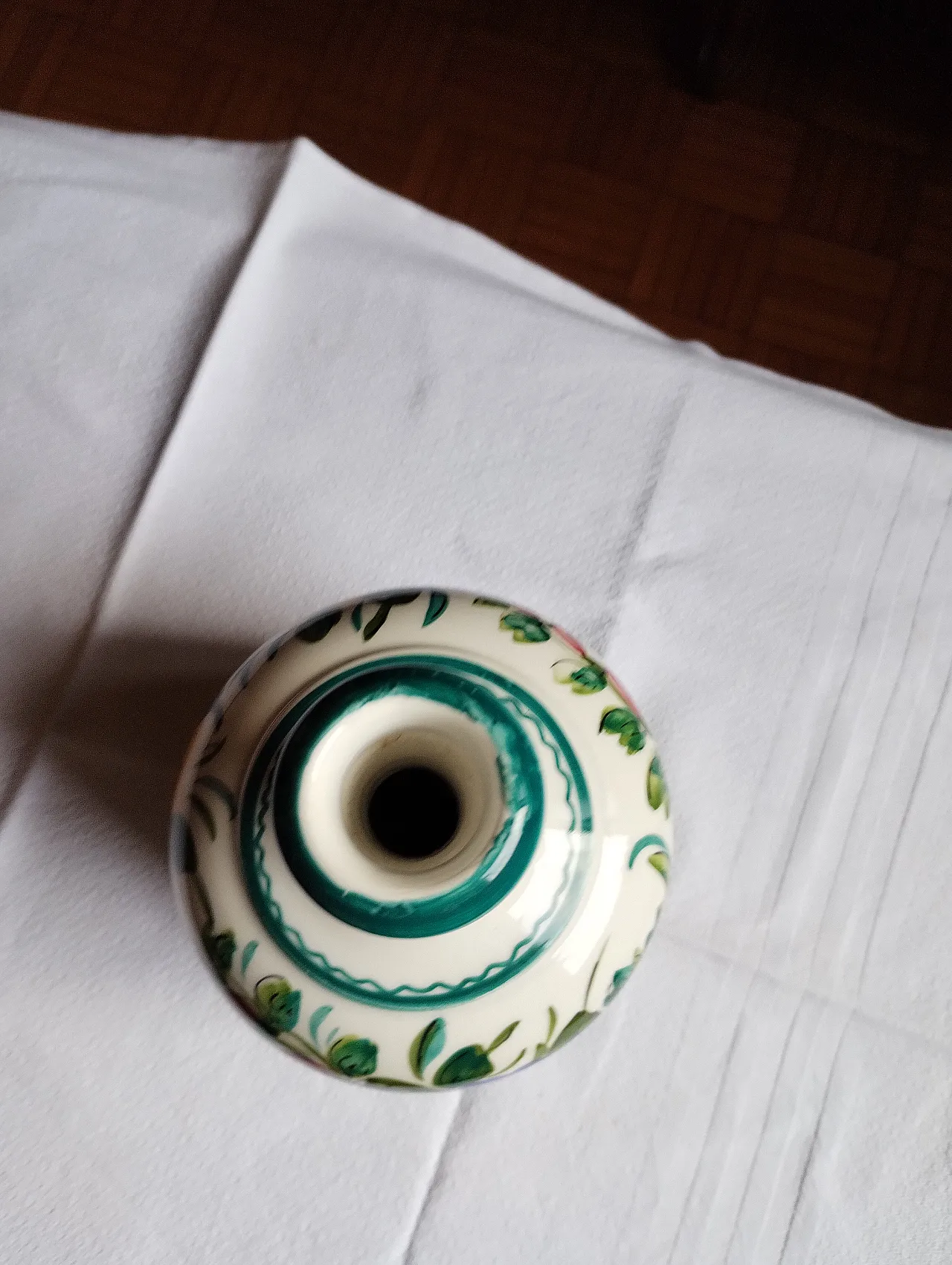 Vaso "Lavenia " in ceramica dipinta a mano, "900 4
