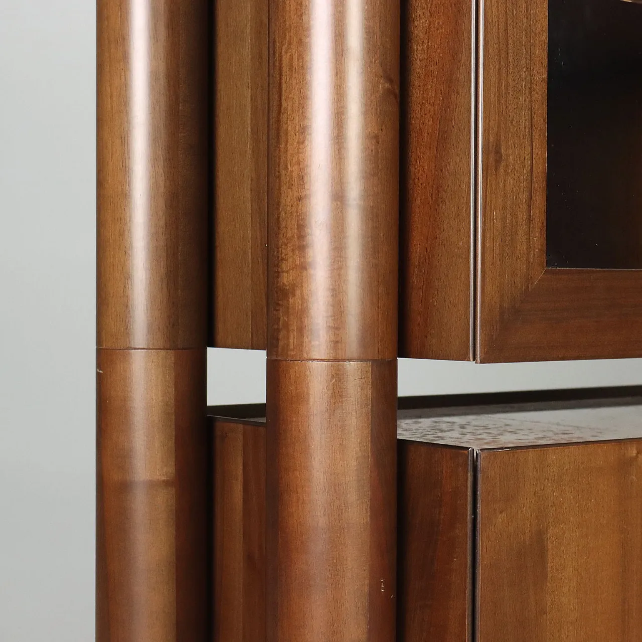 Sideboard in wood and marble, 1980s 7