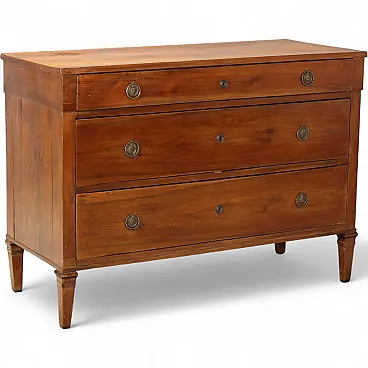 Directoire chest of drawers in walnut, early 19th century