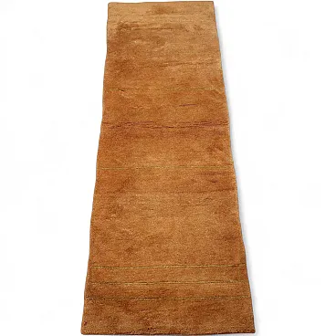 Gabbeh runner rug in wool, 20th century