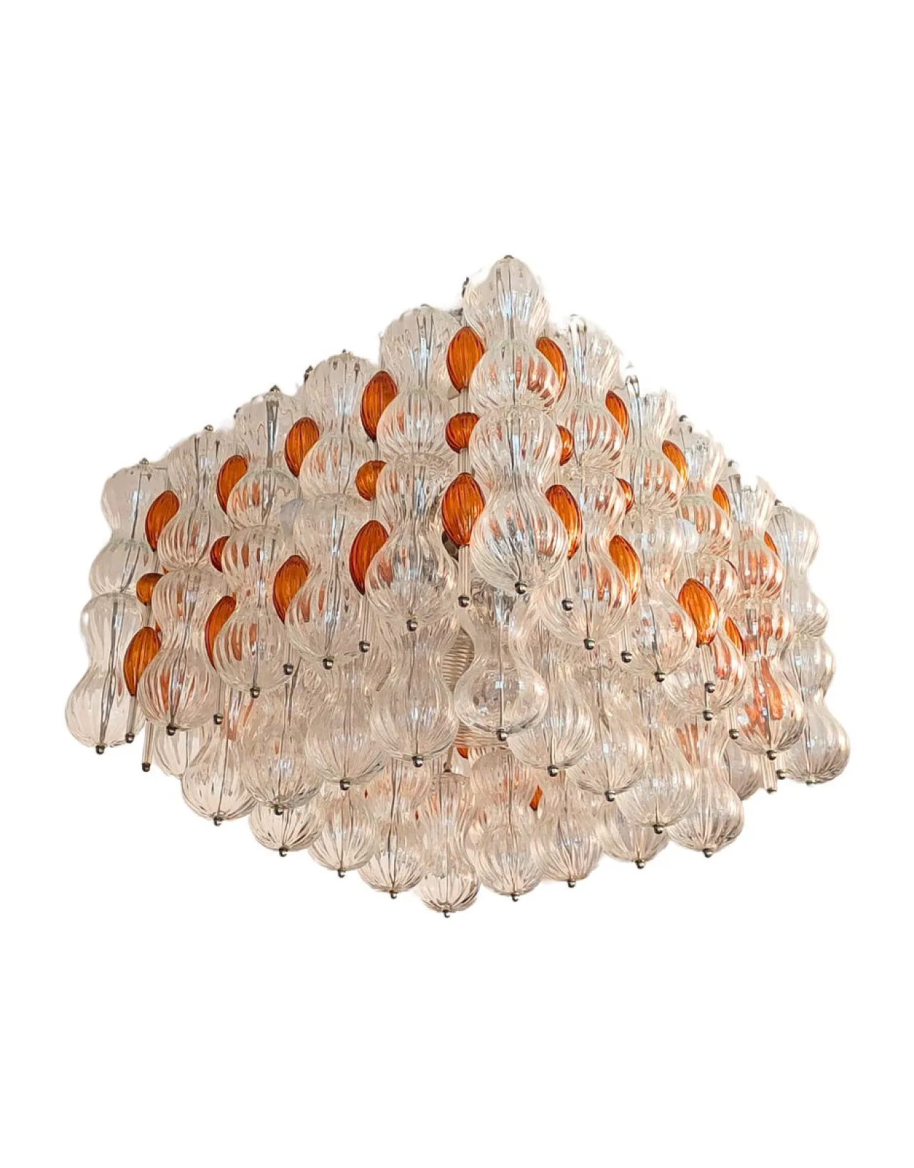 Murano chandelier by Archimede Seguso for Seguso, 1960s 4