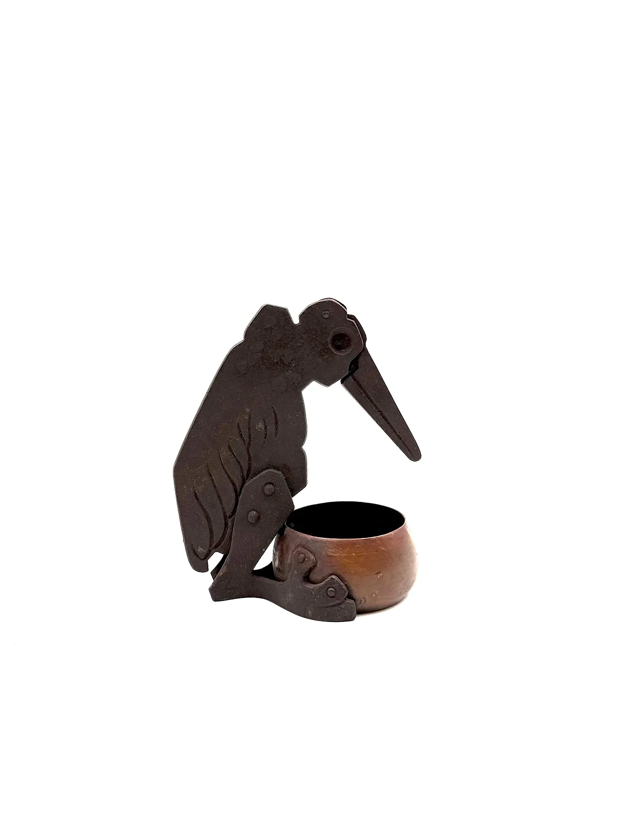 Art Nouveau Marabou ashtray, Ignatius Taschner, Germany 1910 6