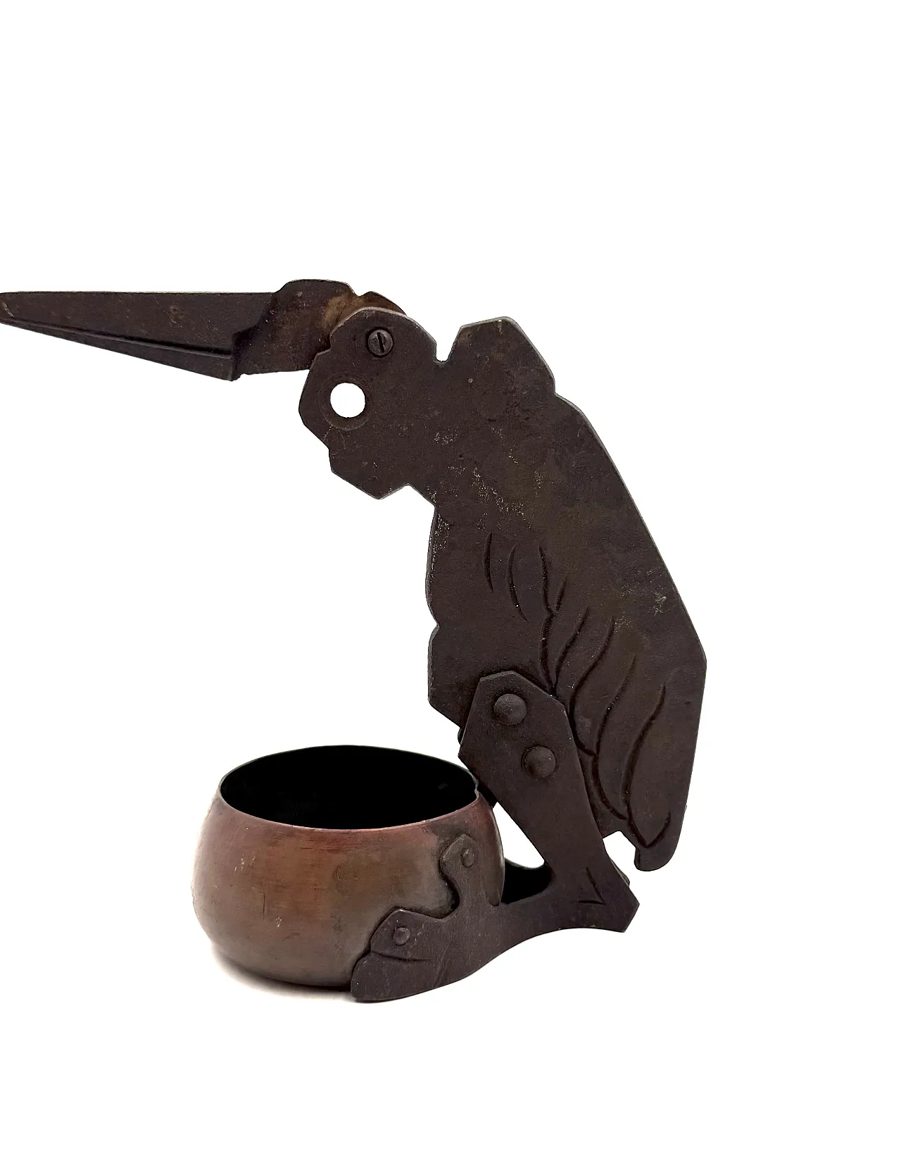 Art Nouveau Marabou ashtray, Ignatius Taschner, Germany 1910 12