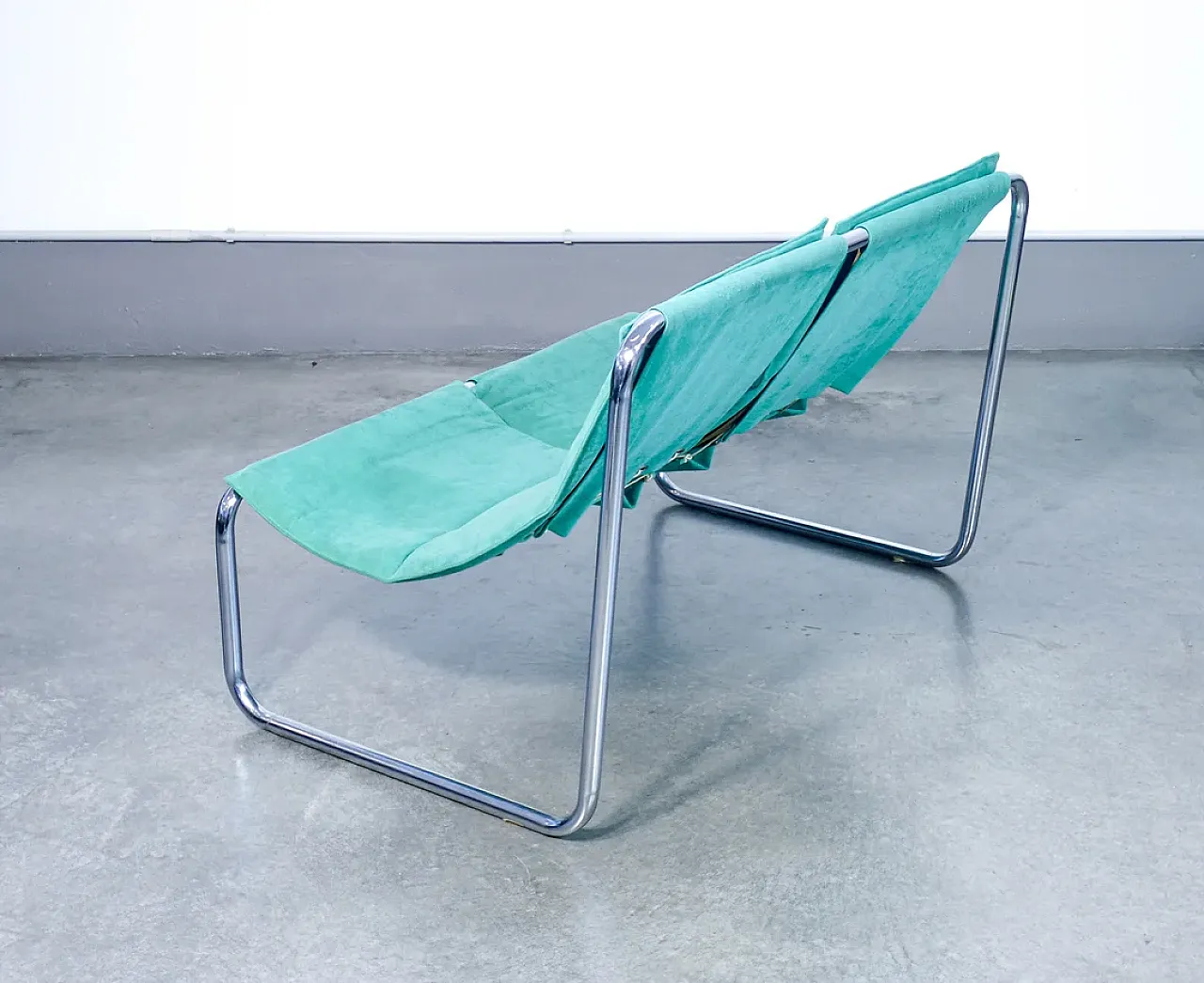 Poltroncina a due posti loveseat cantilever, anni '70 8