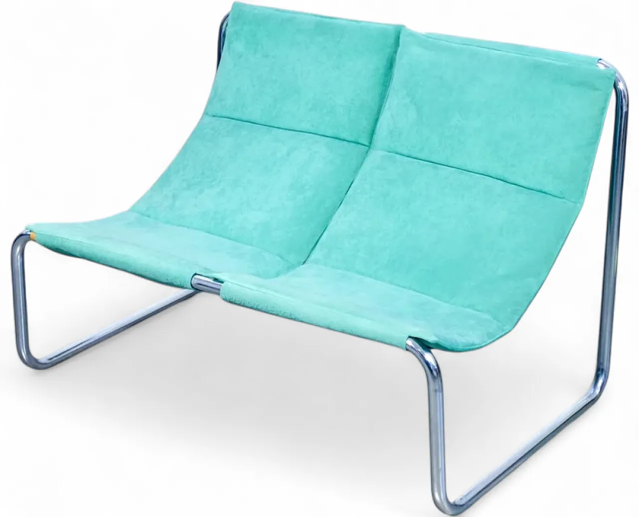 Poltroncina a due posti loveseat cantilever, anni '70 10