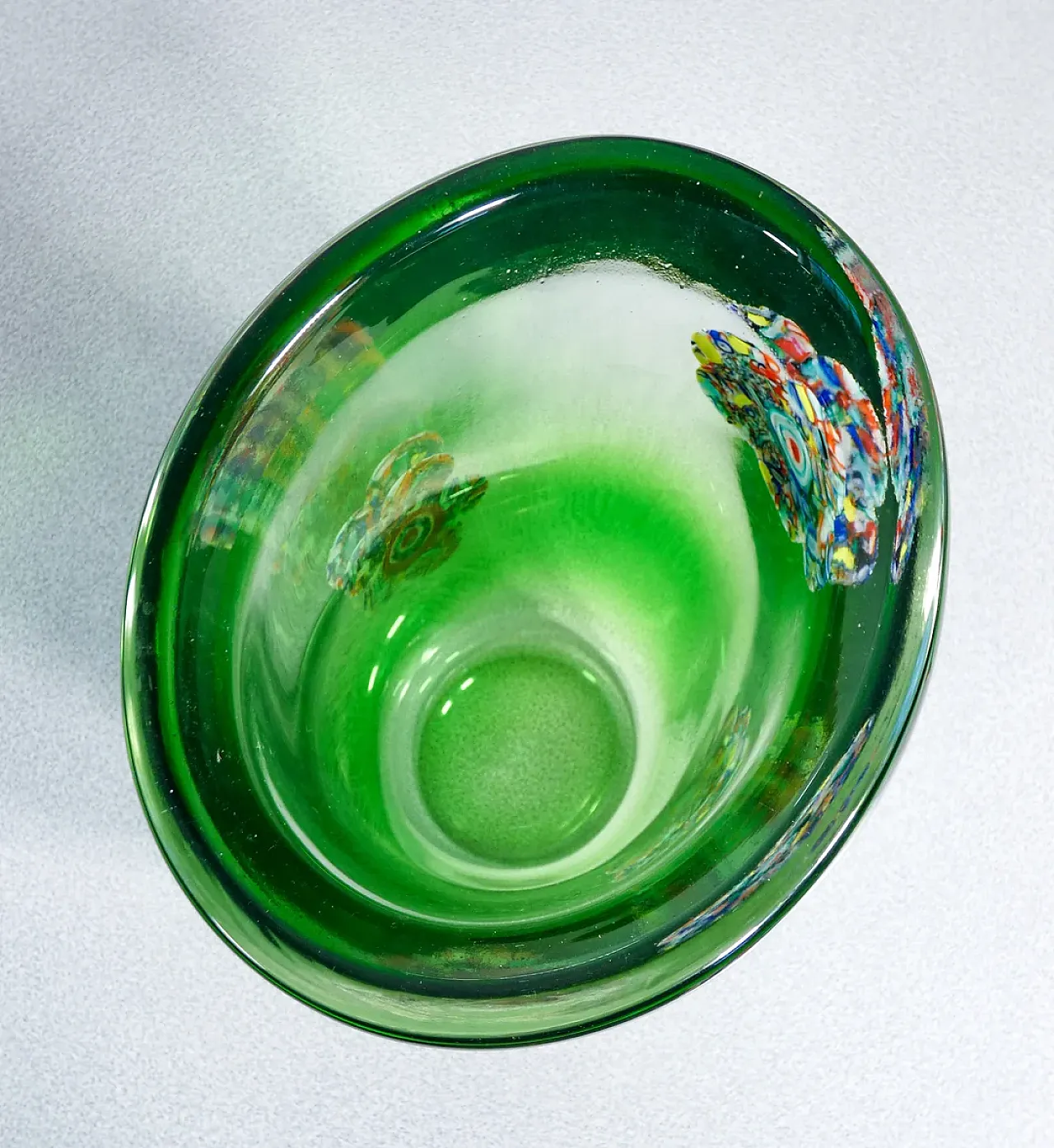 Vaso in vetro soffiato di Murano, anni '90 9