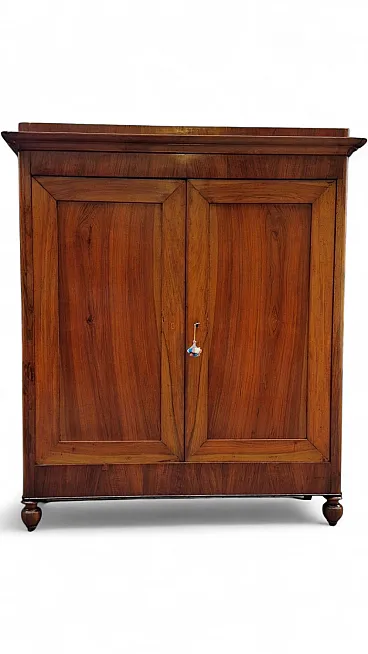 Emilian Carlo X walnut sideboard, 19th century