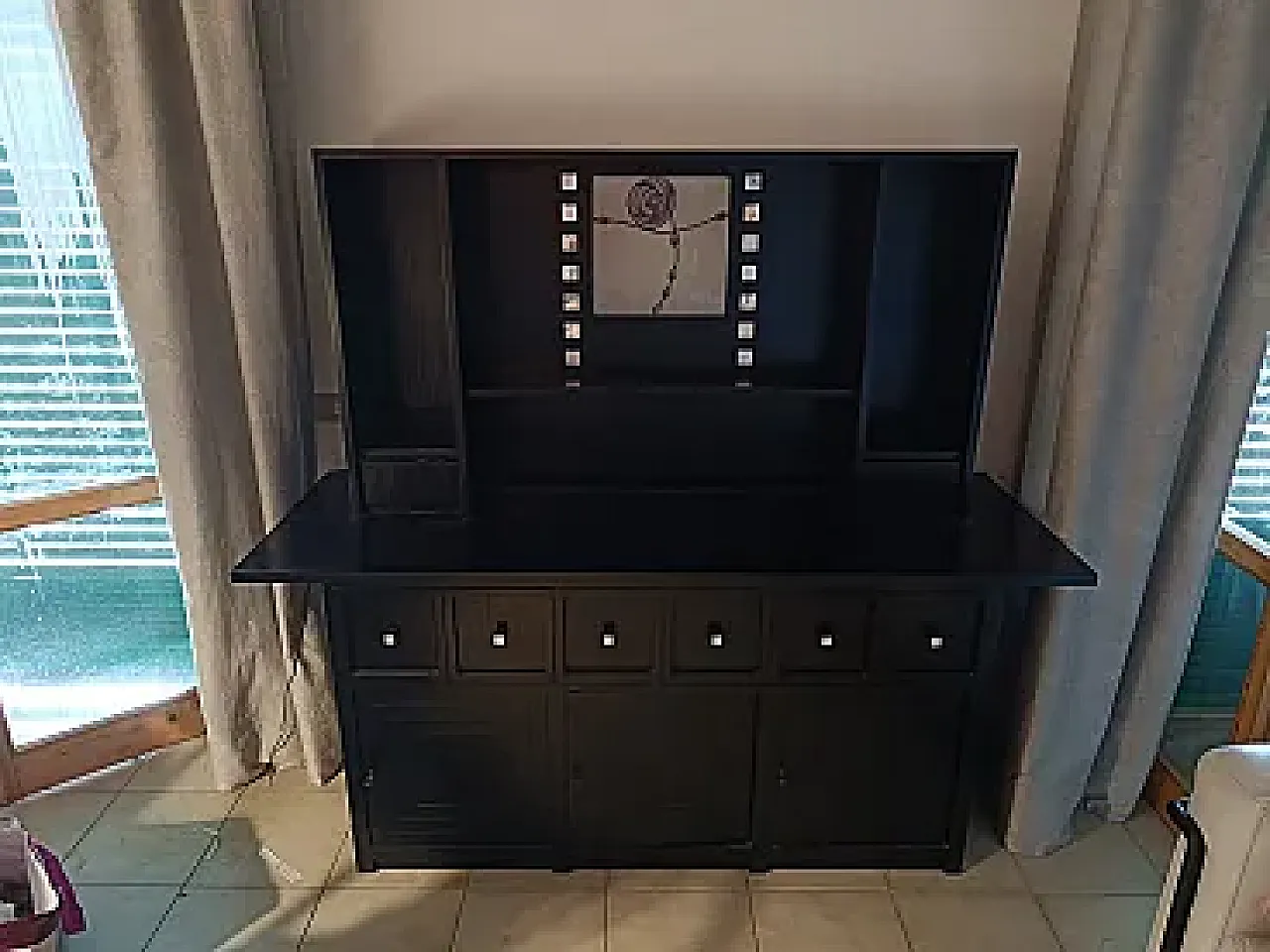 Credenza D.S. 5 di Charles Rennie Mackintosh per Cassina, anni '80 8