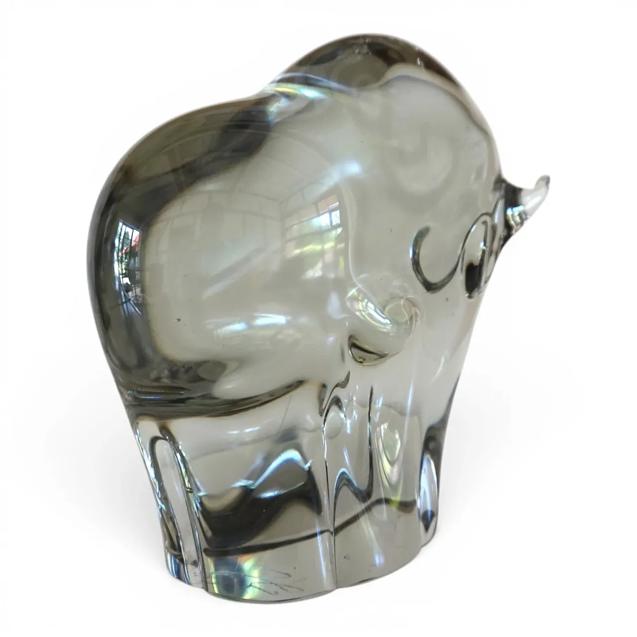 Livio Seguso Murano bull glass sculpture, 1970s 7
