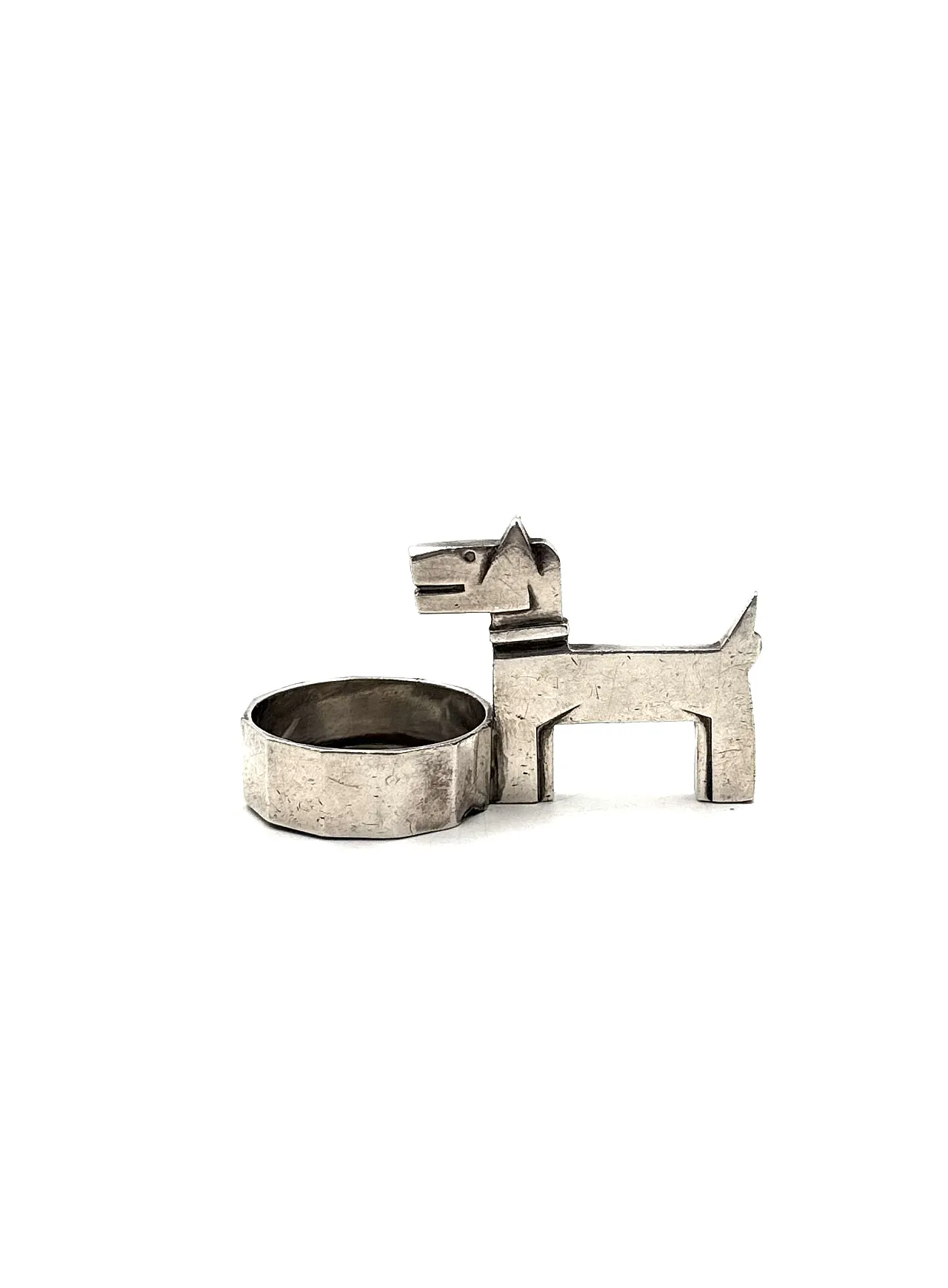 Small Rick and Mac Art Deco ashtray Edouard Sandoz, Gallia 1930 7
