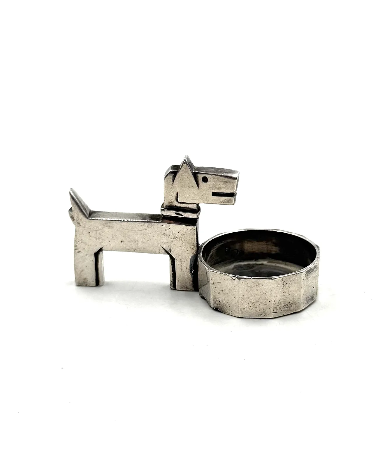 Small Rick and Mac Art Deco ashtray Edouard Sandoz, Gallia 1930 9