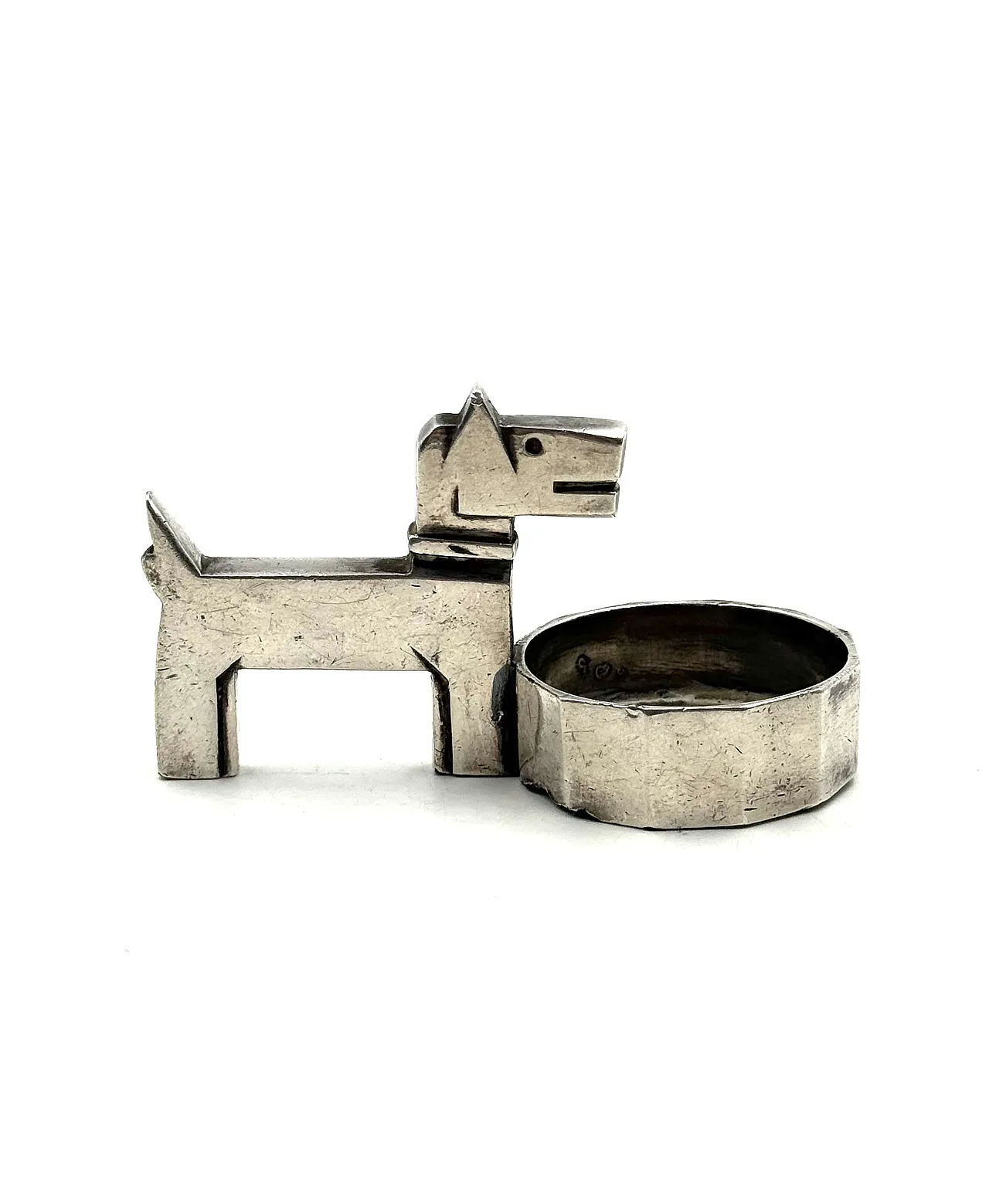 Small Rick and Mac Art Deco ashtray Edouard Sandoz, Gallia 1930 10