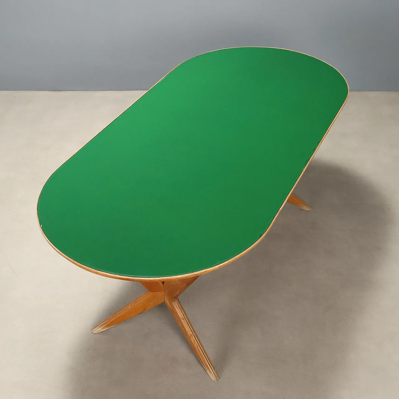 Table with elliptical top, 1960s 6