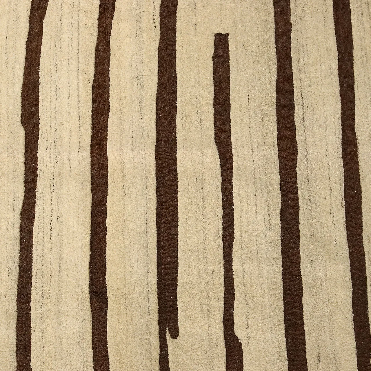 Striped Gabbeh rug, 20th century 5
