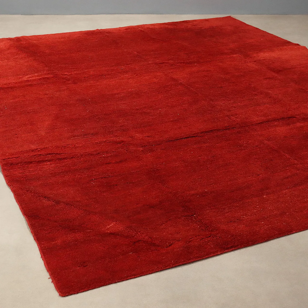Red Gabbeh rug, 20th century 1