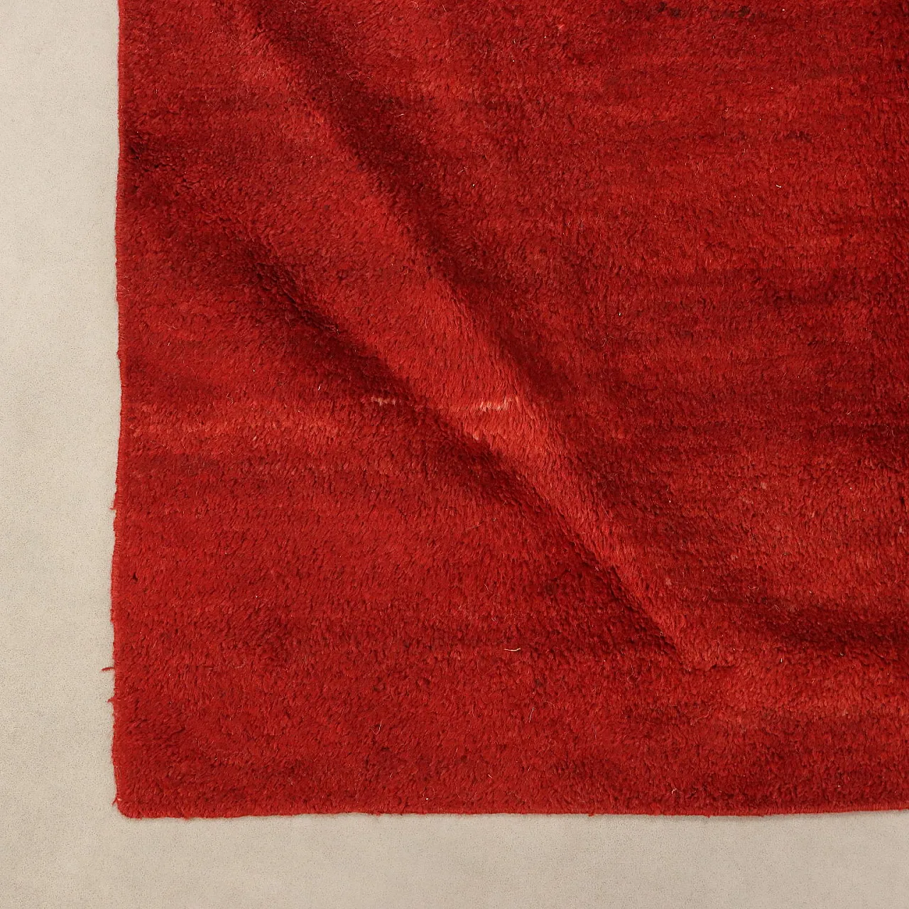 Red Gabbeh rug, 20th century 5