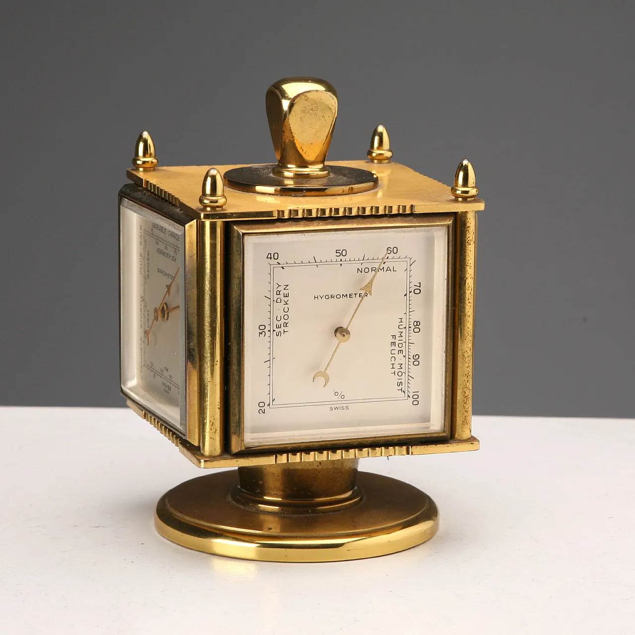 IMHOF table clock, 20th century 4