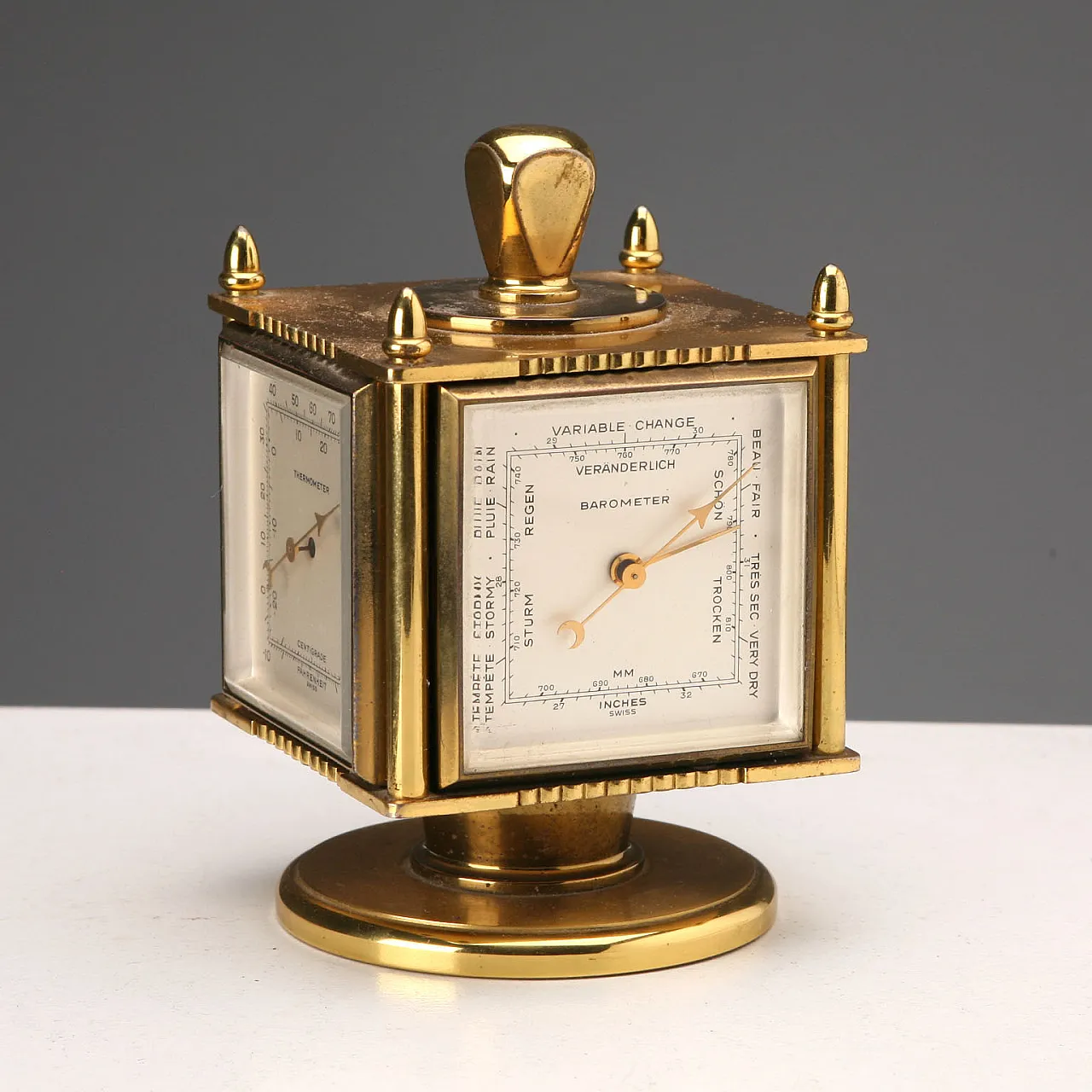IMHOF table clock, 20th century 5