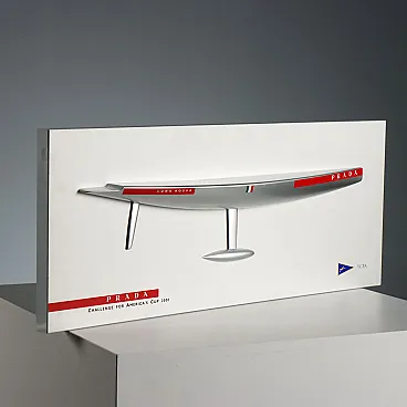 Half Hull Luna Rossa Prada America's Cup, panel, 2000s