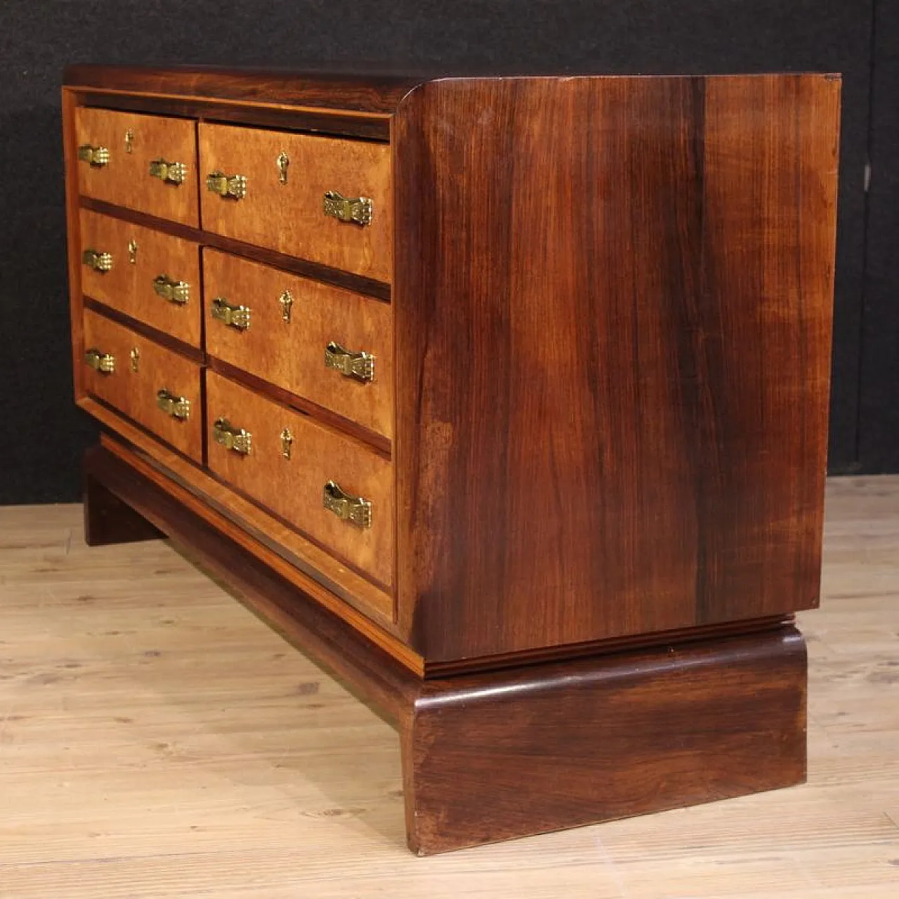 Italian chest of drawers, mid 20th century 3