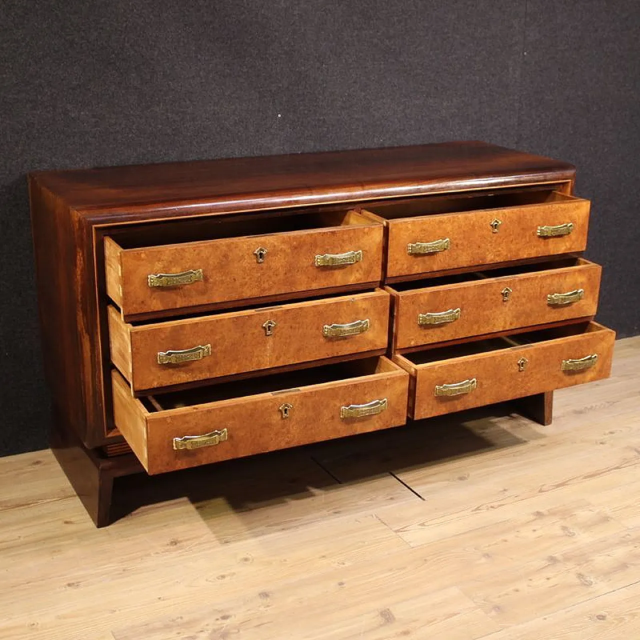 Italian chest of drawers, mid 20th century 11