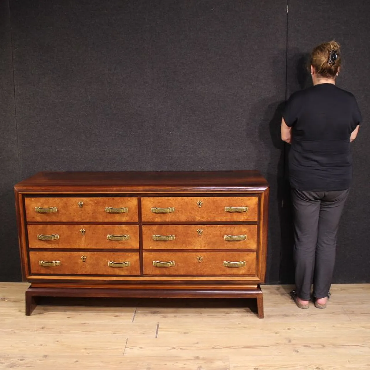 Italian chest of drawers, mid 20th century 12