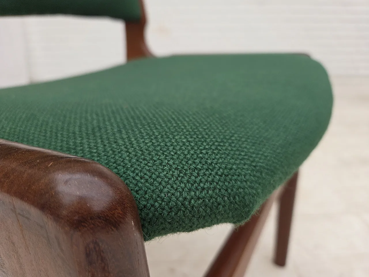 Anni '60, design danese di Erik Buch, set di 4 sedie da pranzo modello 89. 5