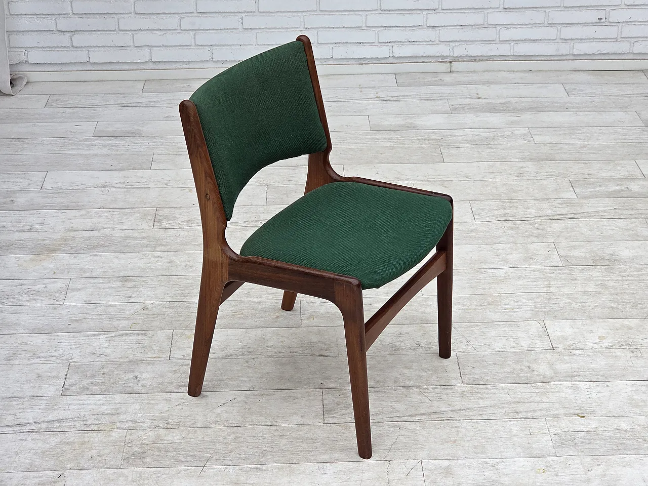 Anni '60, design danese di Erik Buch, set di 4 sedie da pranzo modello 89. 7