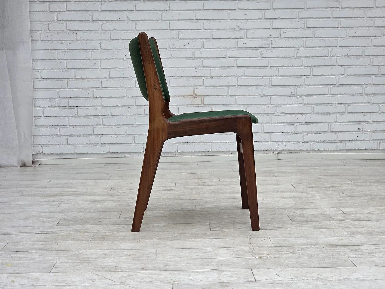 Anni '60, design danese di Erik Buch, set di 4 sedie da pranzo modello 89. 9