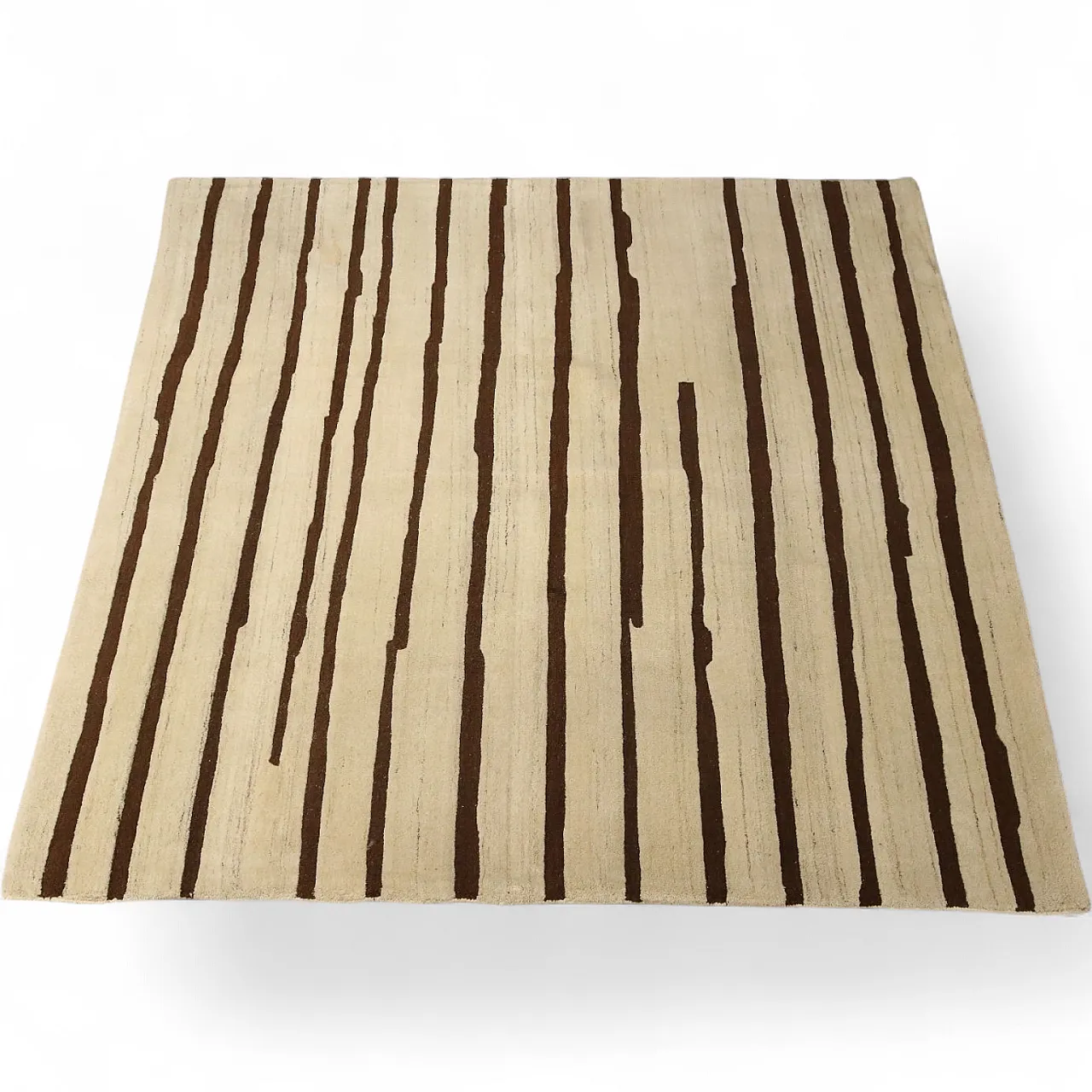 Striped Gabbeh rug, 20th century 9