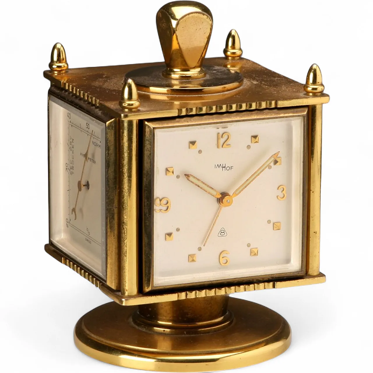 IMHOF table clock, 20th century 10