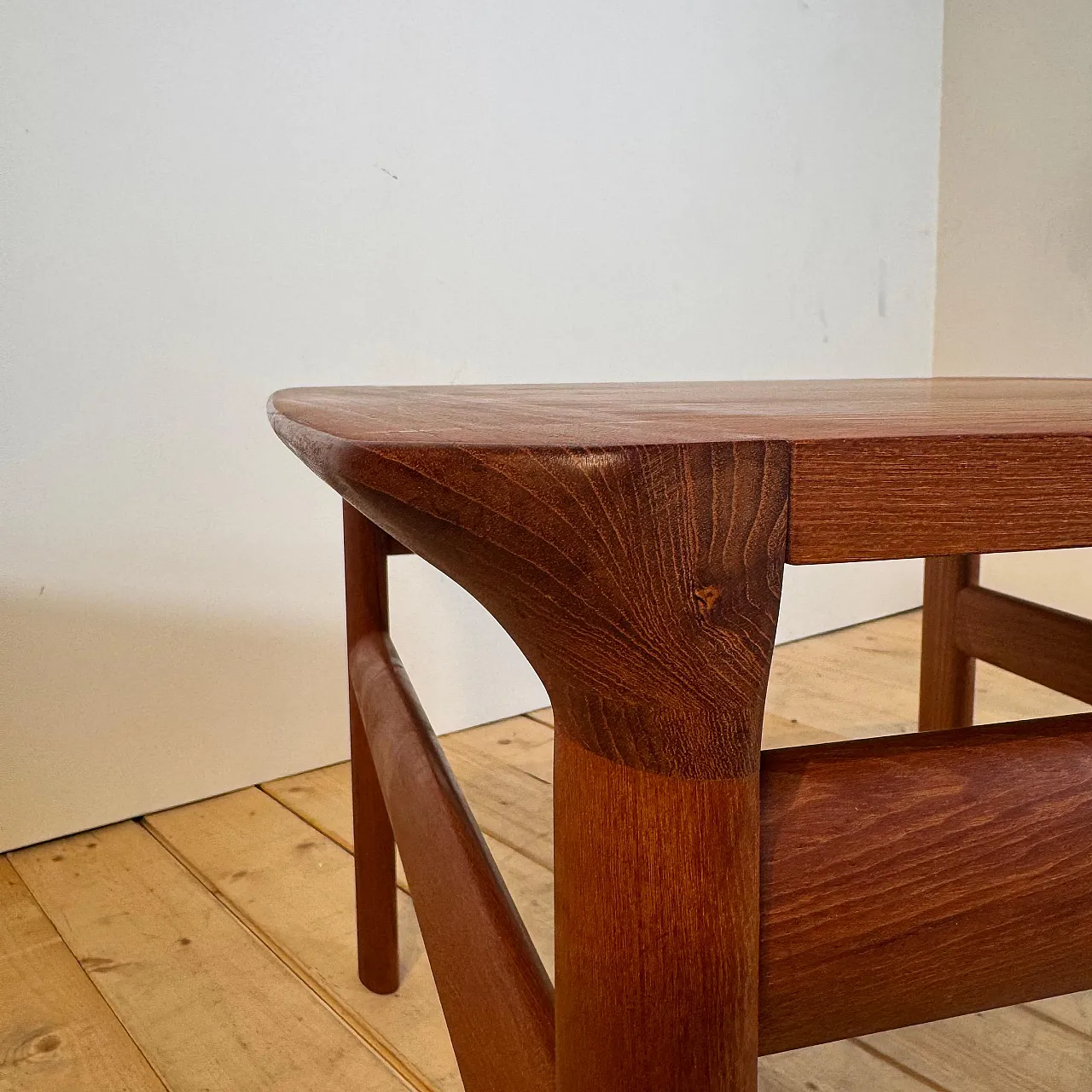 Scandinavian Modern Danish teak coffee table, 1960s 5
