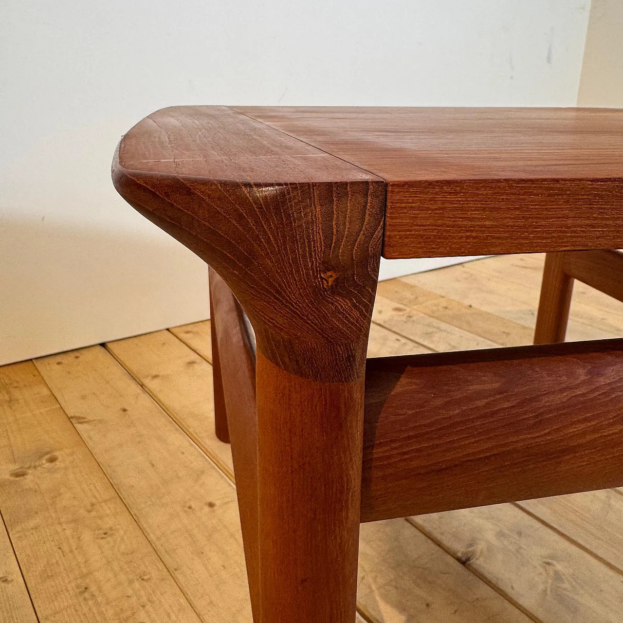 Scandinavian Modern Danish teak coffee table, 1960s 7
