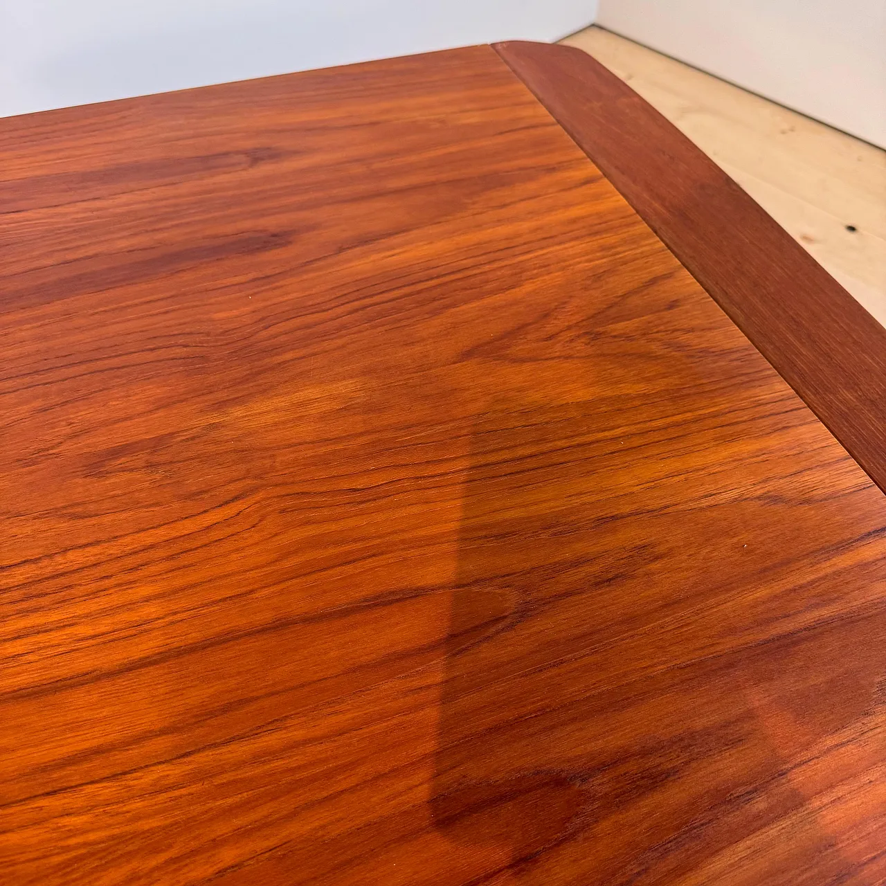 Scandinavian Modern Danish teak coffee table, 1960s 8