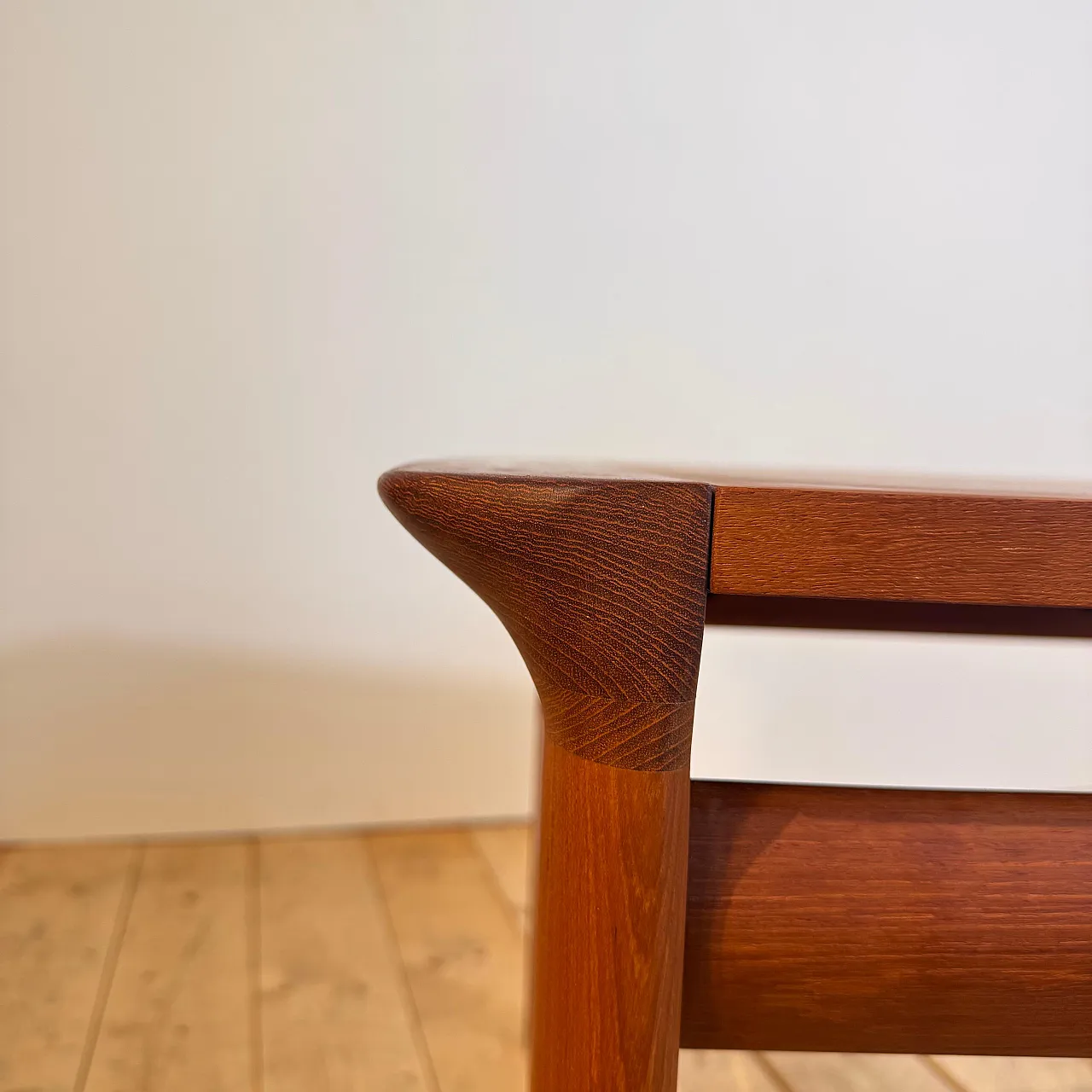 Danish teak coffee table with frame, 1960s 3