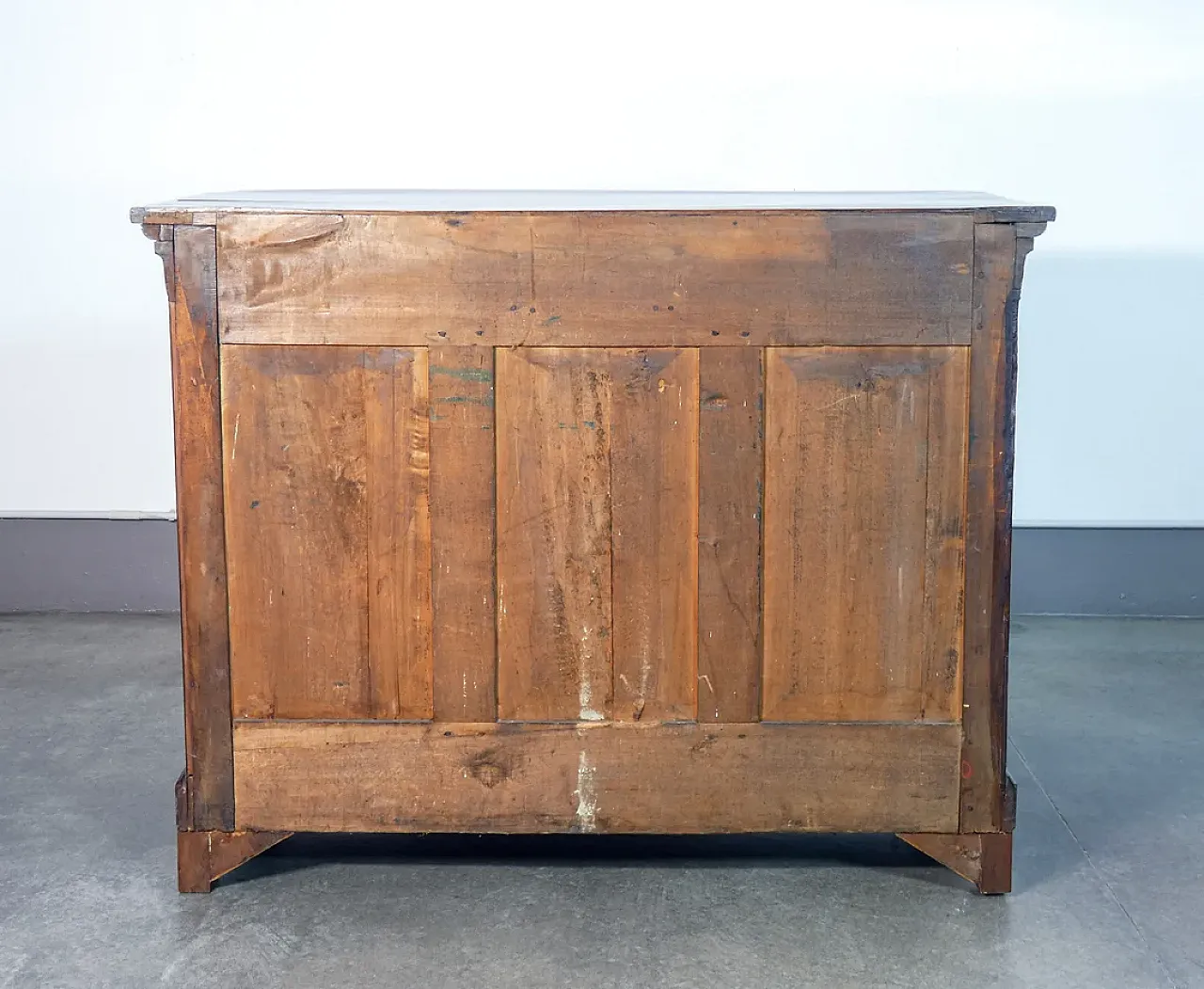 Credenza Carlo X in legno di noce, '800 9