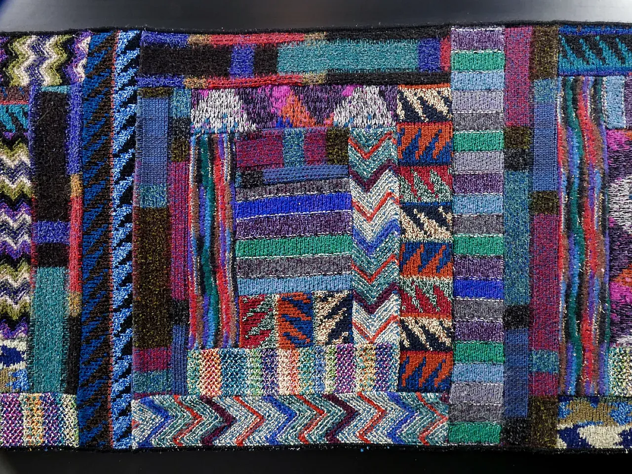 Arazzo di Ottavio MISSONI per SAPORITI, anni '70 5