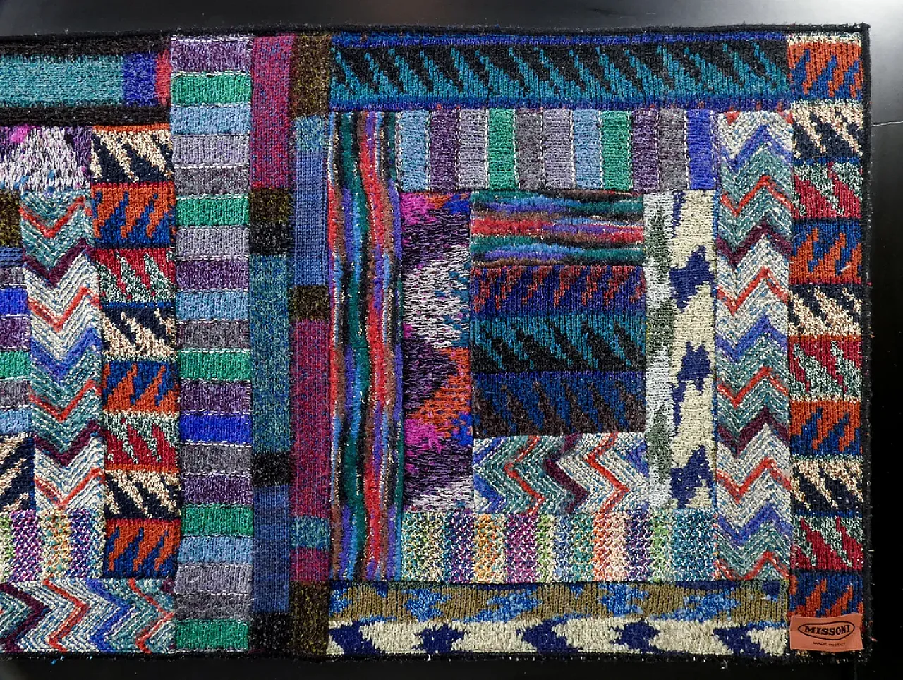 Arazzo di Ottavio MISSONI per SAPORITI, anni '70 6