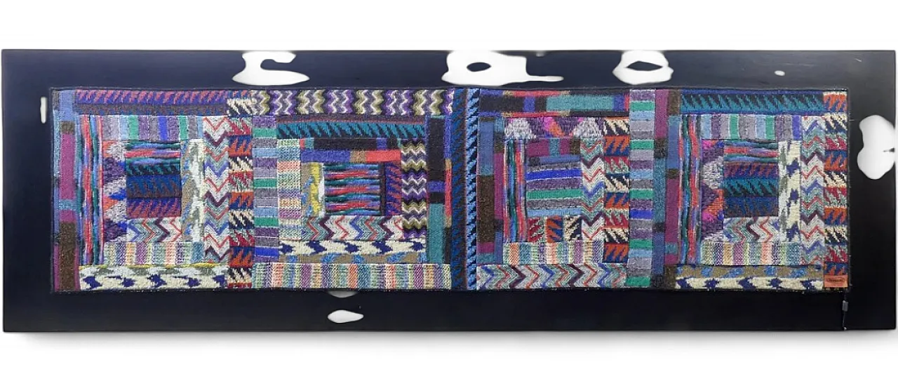 Arazzo di Ottavio MISSONI per SAPORITI, anni '70 8